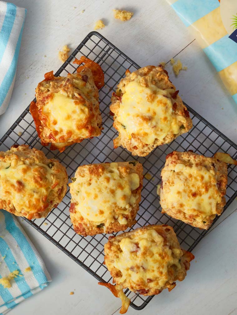 Devondale Bacon, Jalapeno and Cheese Scones 